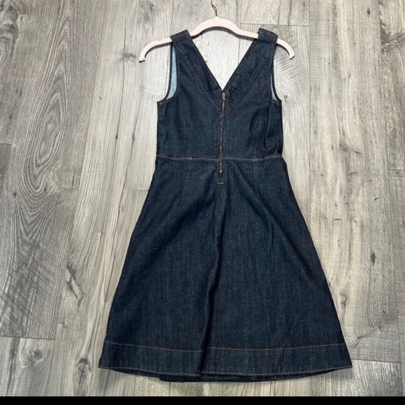 NWT Baldwin Sleeveless Denim Rinse Goldie Dress - Picture 4 of 6